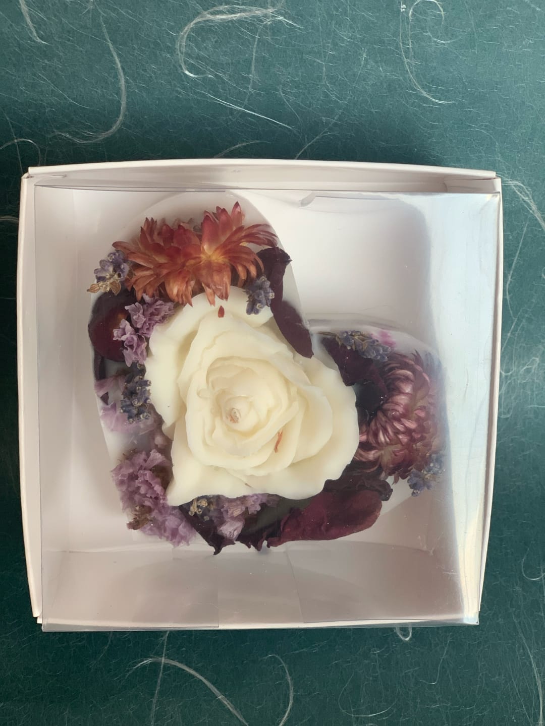 Tableta parfumata botanica model inimioara