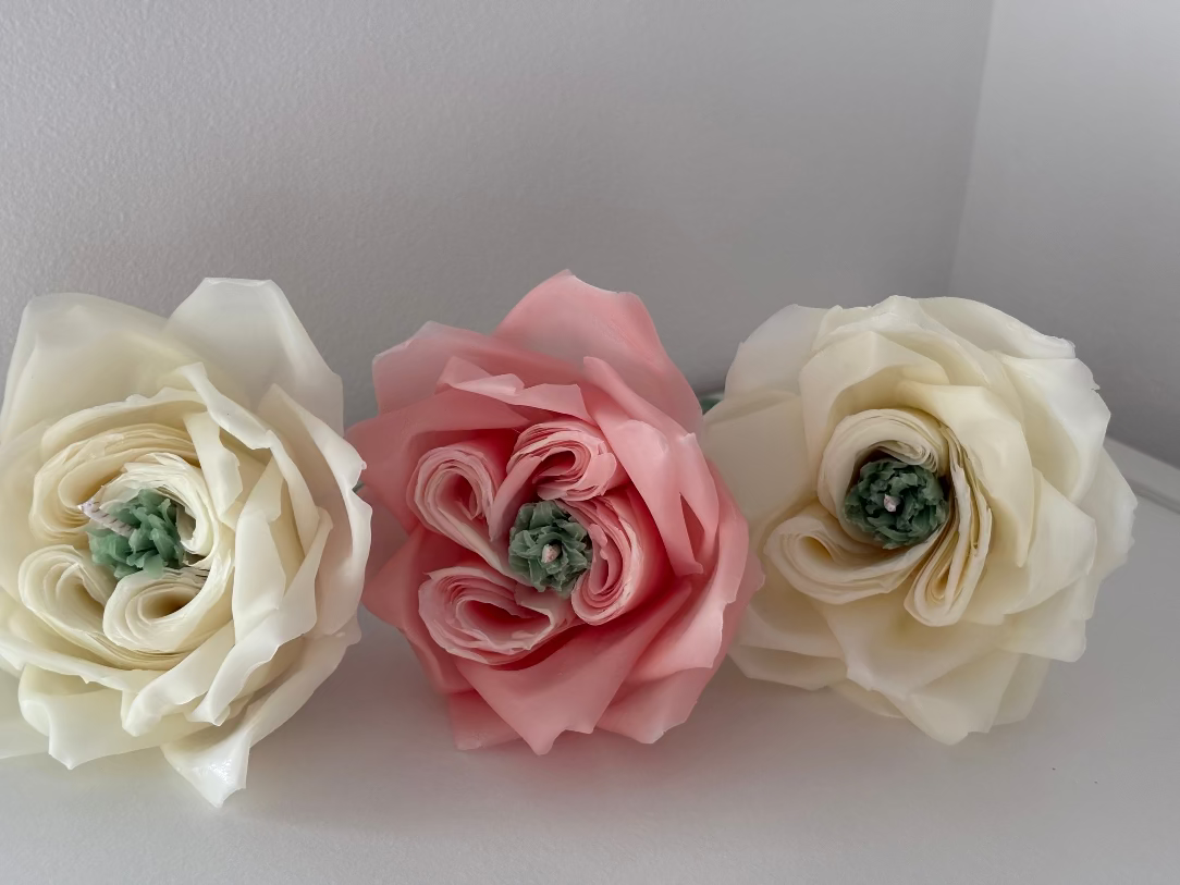 Infloritoare - Buchet 3 trandafiri English rose