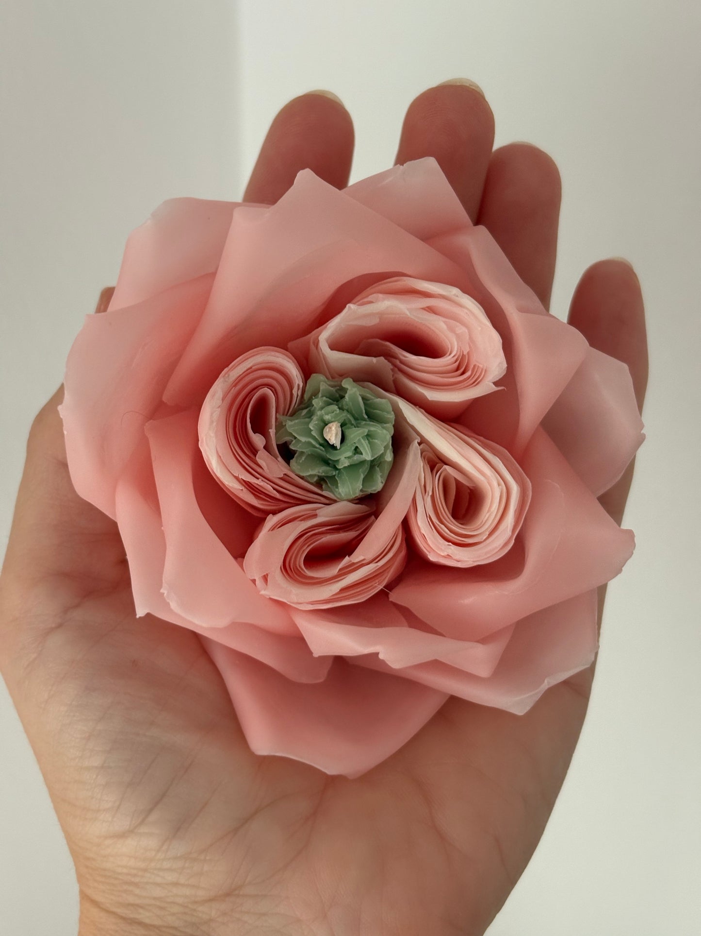 Infloritoare - Trandafir english rose lumanare tip floare naturala