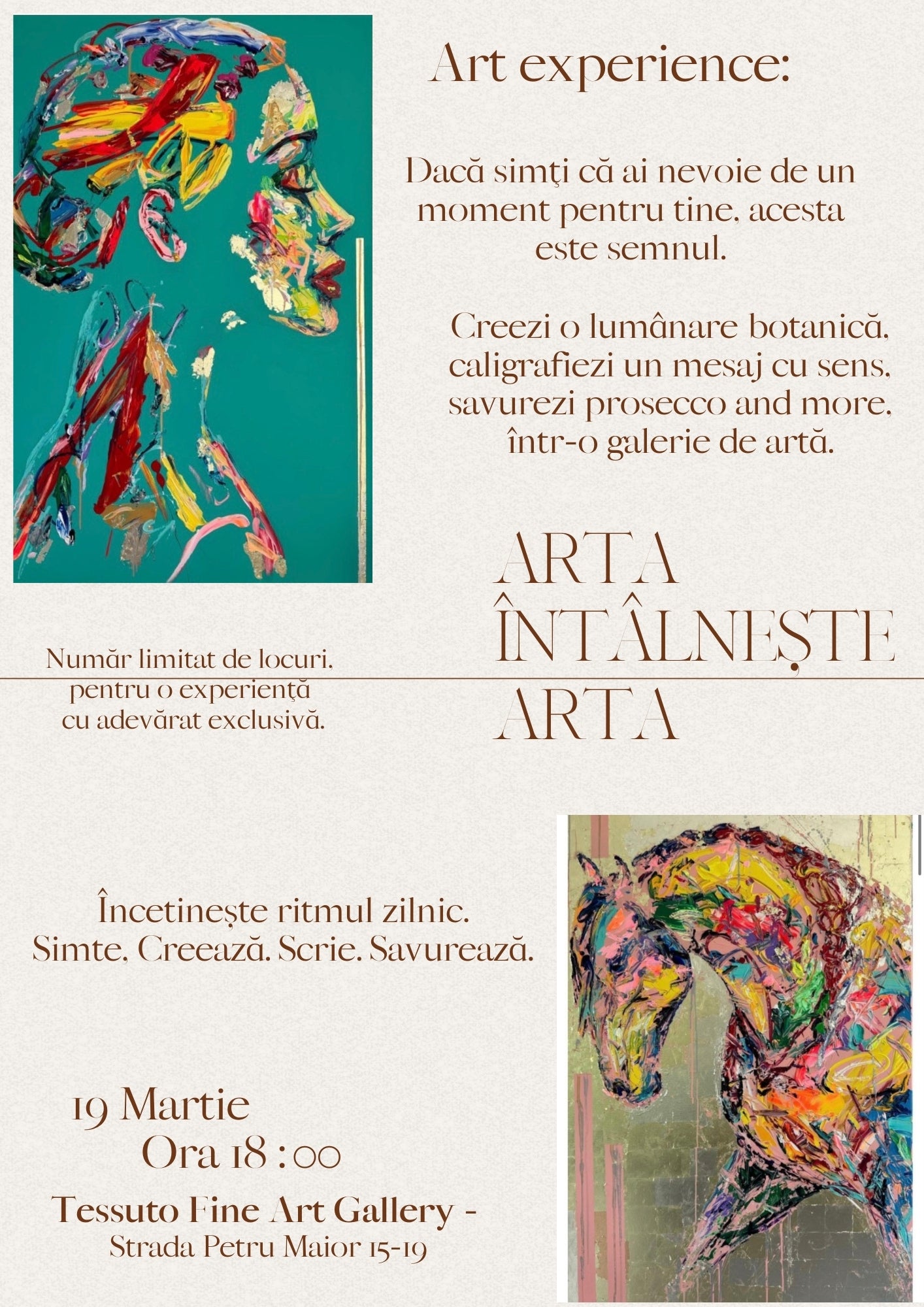 Atelier - Arta intalneste Arta - Cluj 19.03