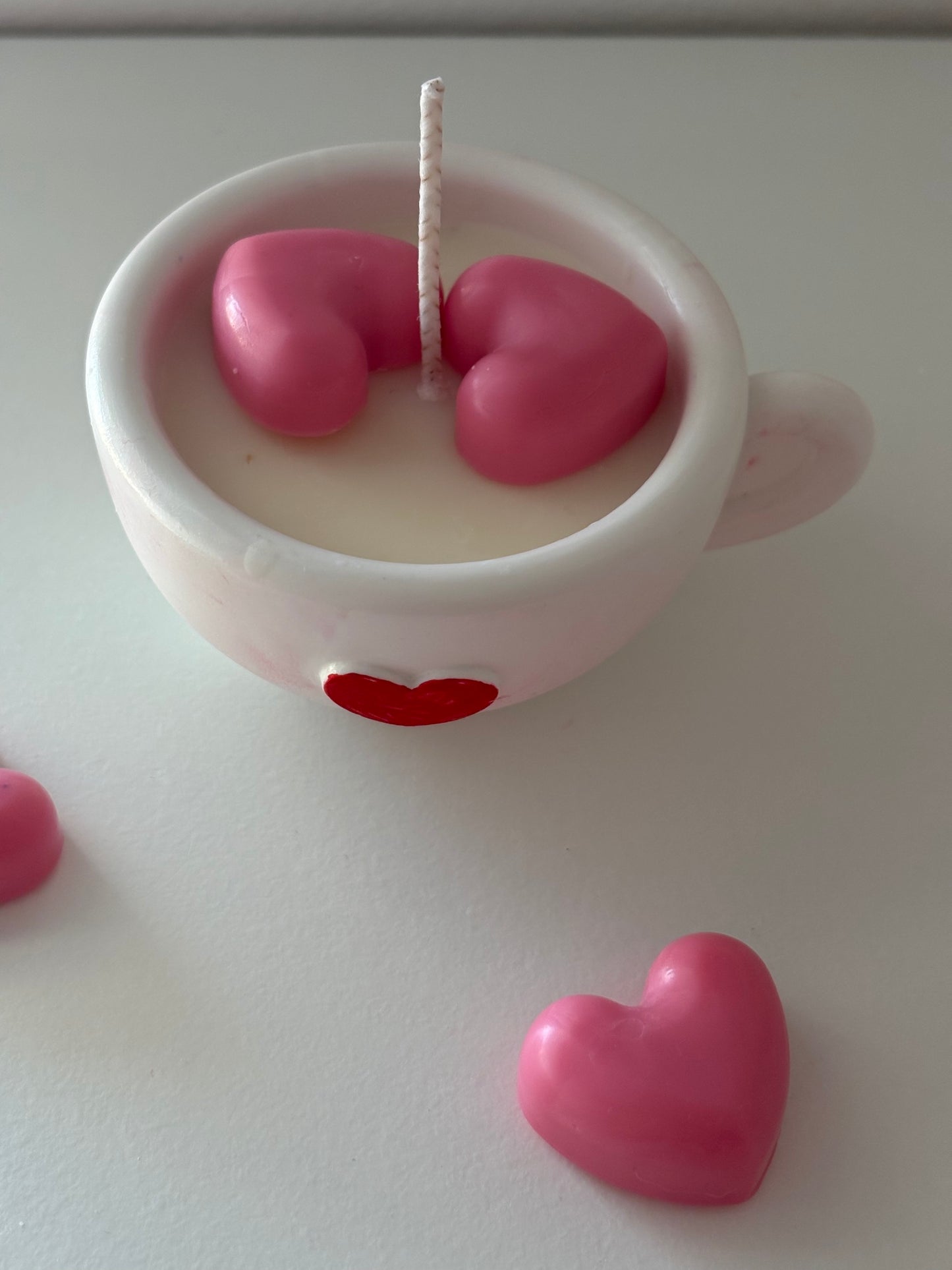 Lumanare parfumata in cescuta ceramica