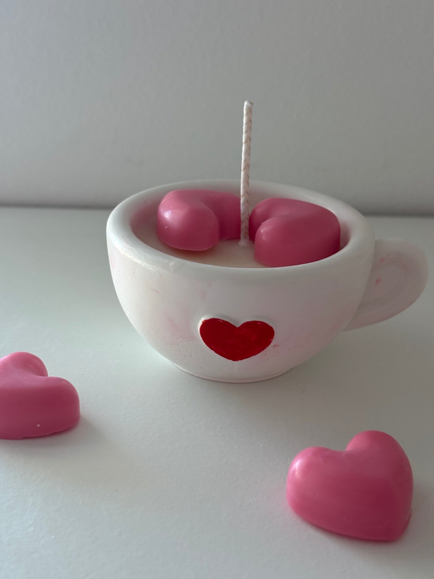 Lumanare parfumata in cescuta ceramica