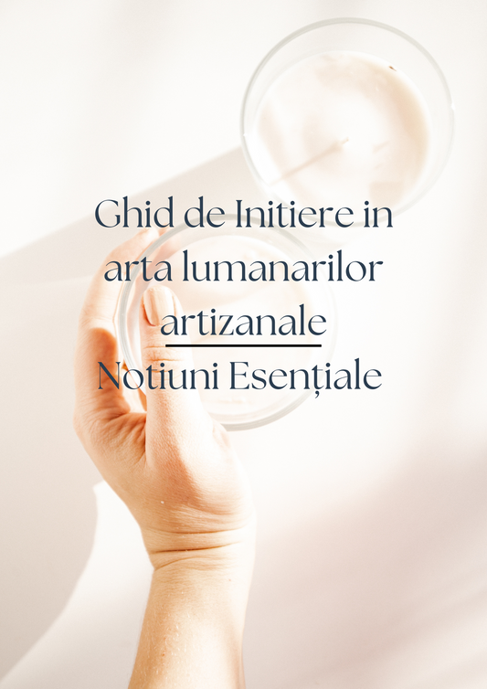 GHID de Initiere in arta Lumanarilor Artizanale