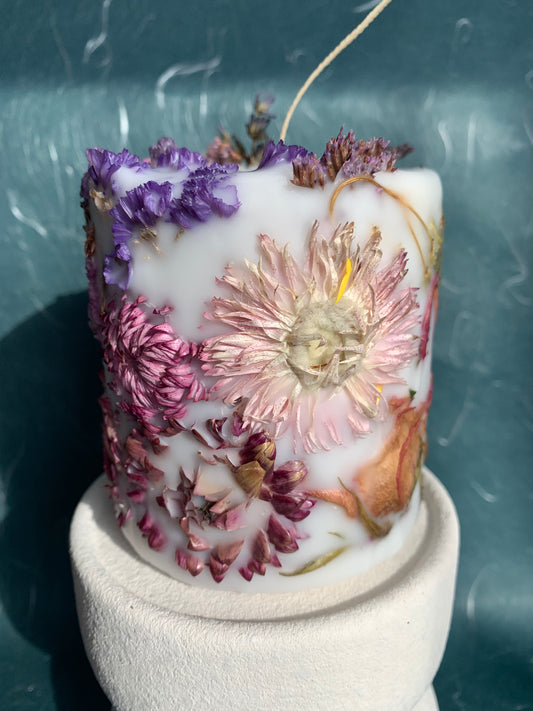 Incantare - Lumanare botanica cu fitil clasic