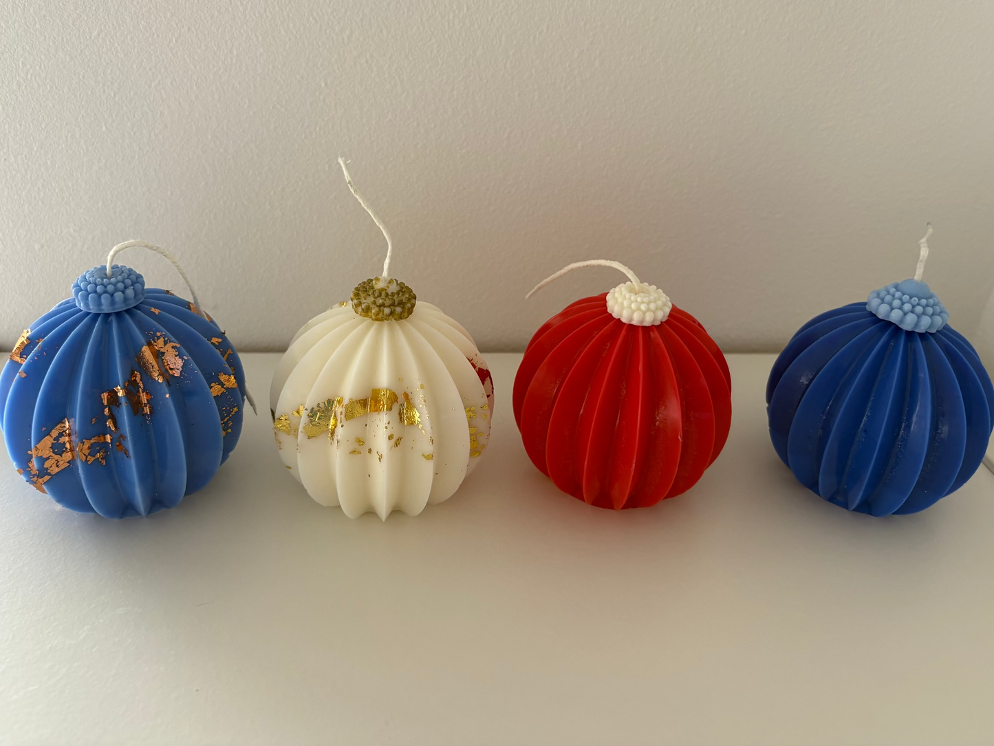 Lumanare glob din ceara de soia