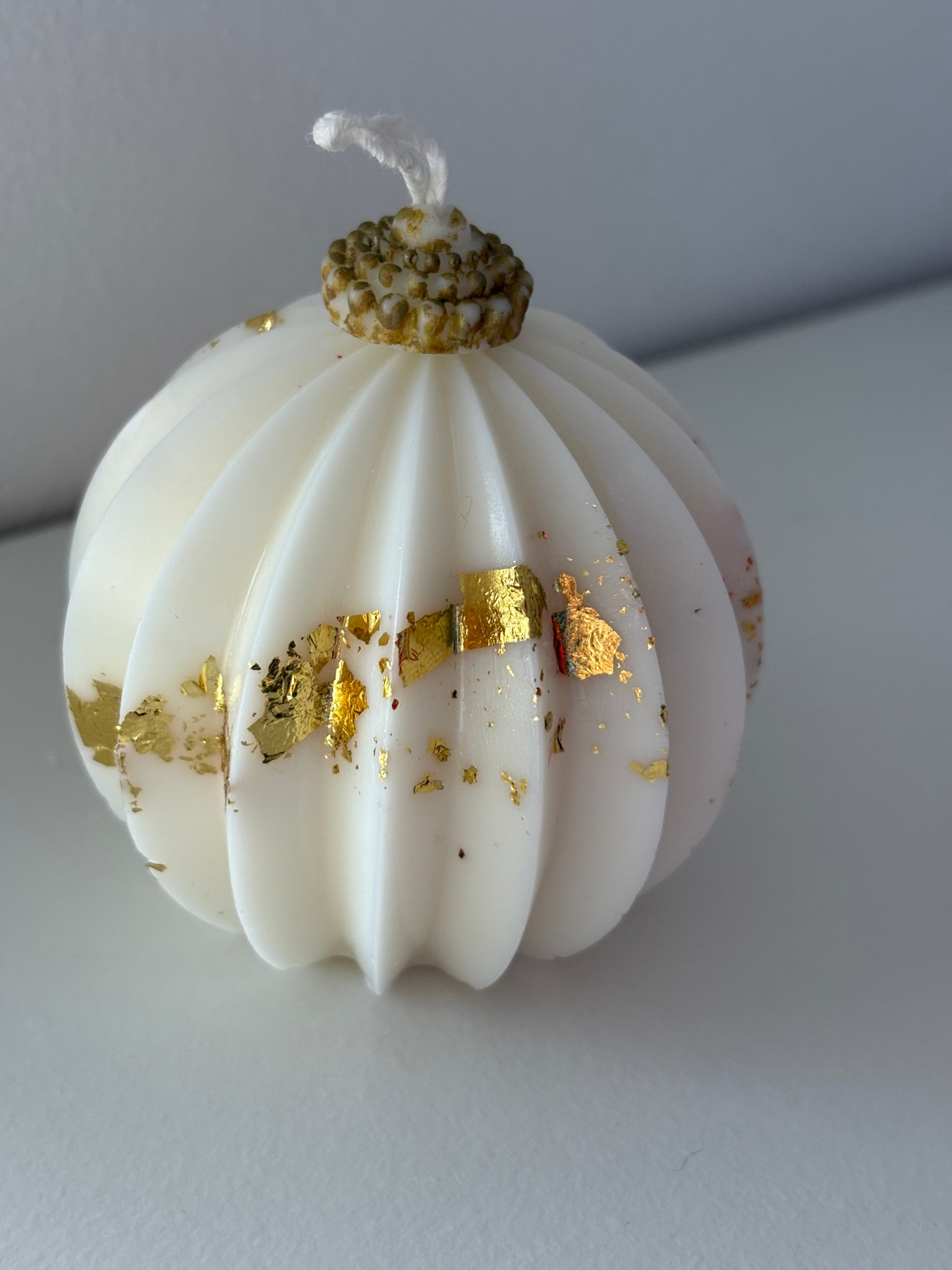 Lumanare glob din ceara de soia