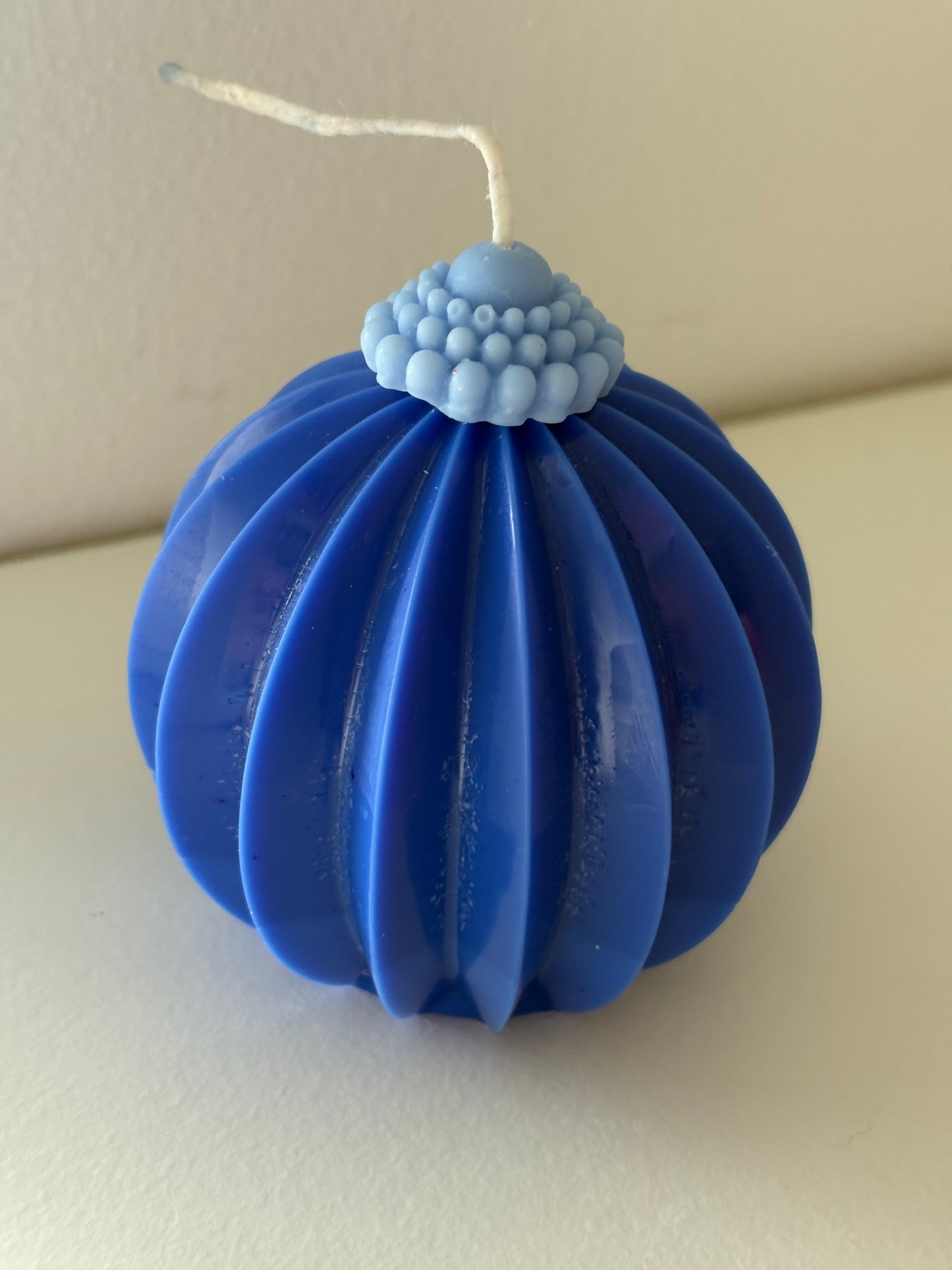 Lumanare glob din ceara de soia