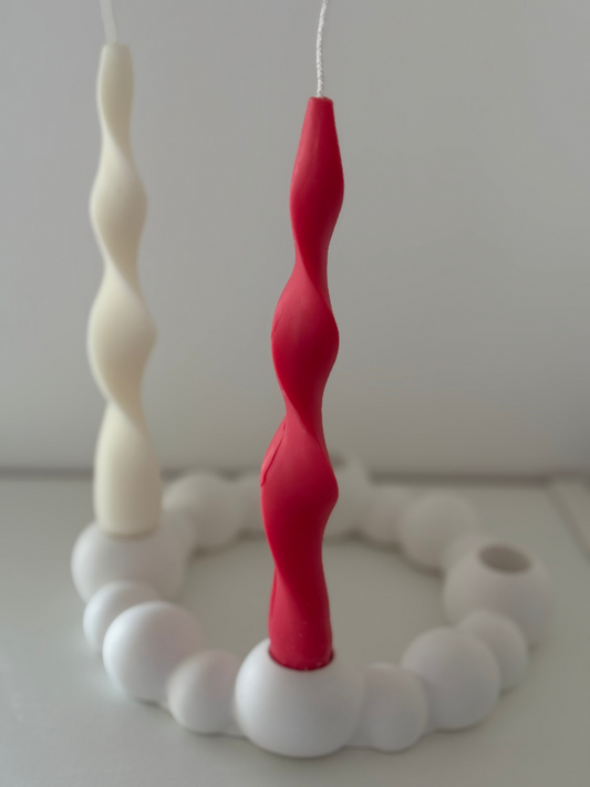 Lumanare spirala pentru sfesnice