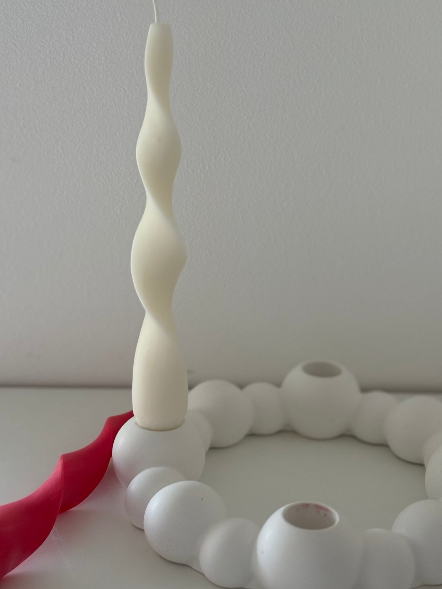 Lumanare spirala pentru sfesnice