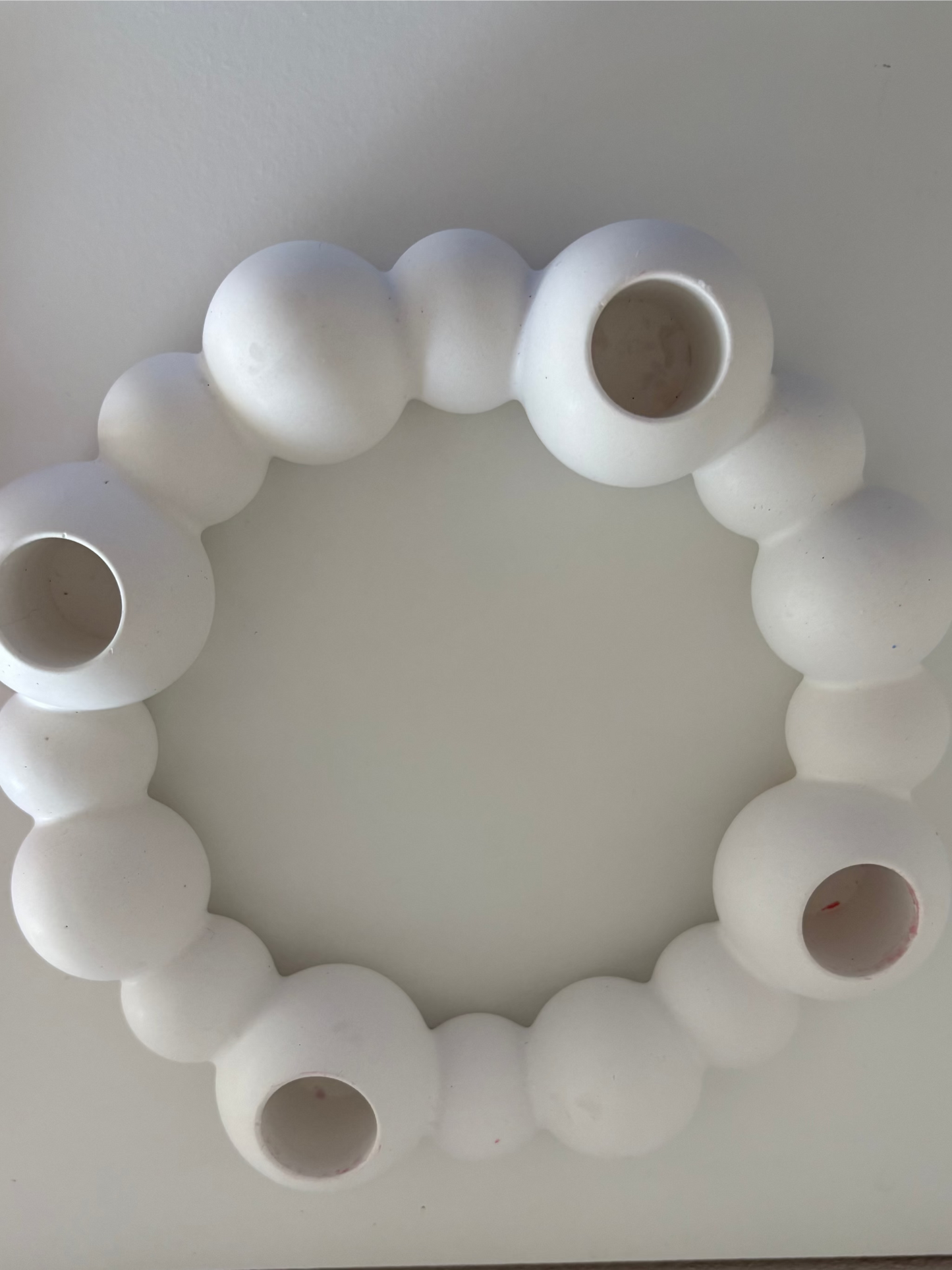 Coronita ceramica de Craciun