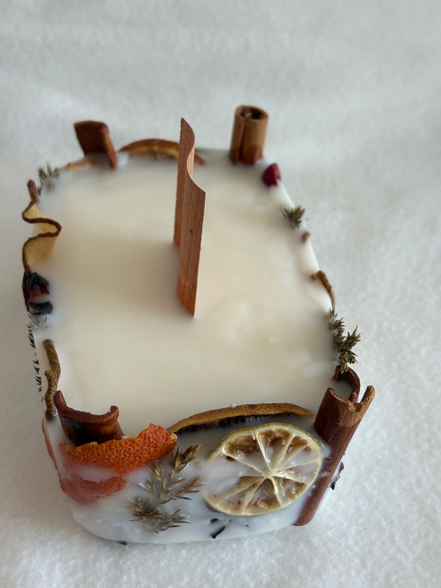 Lumanare botanica cu fitil de lemn - Tihna