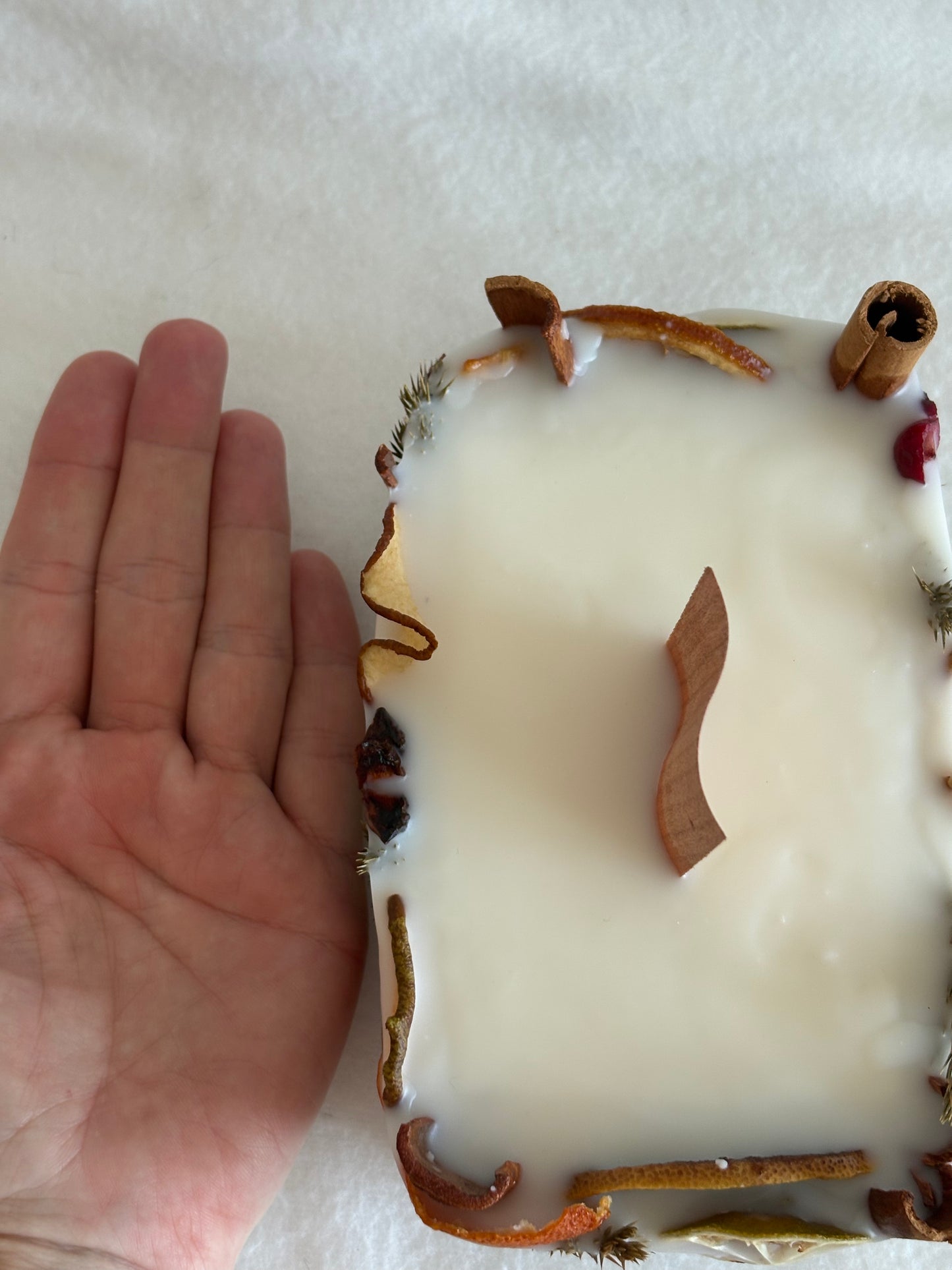 Lumanare botanica cu fitil de lemn - Tihna