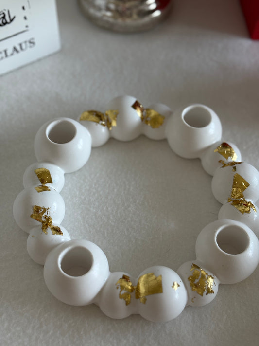 Coronita ceramica de Craciun