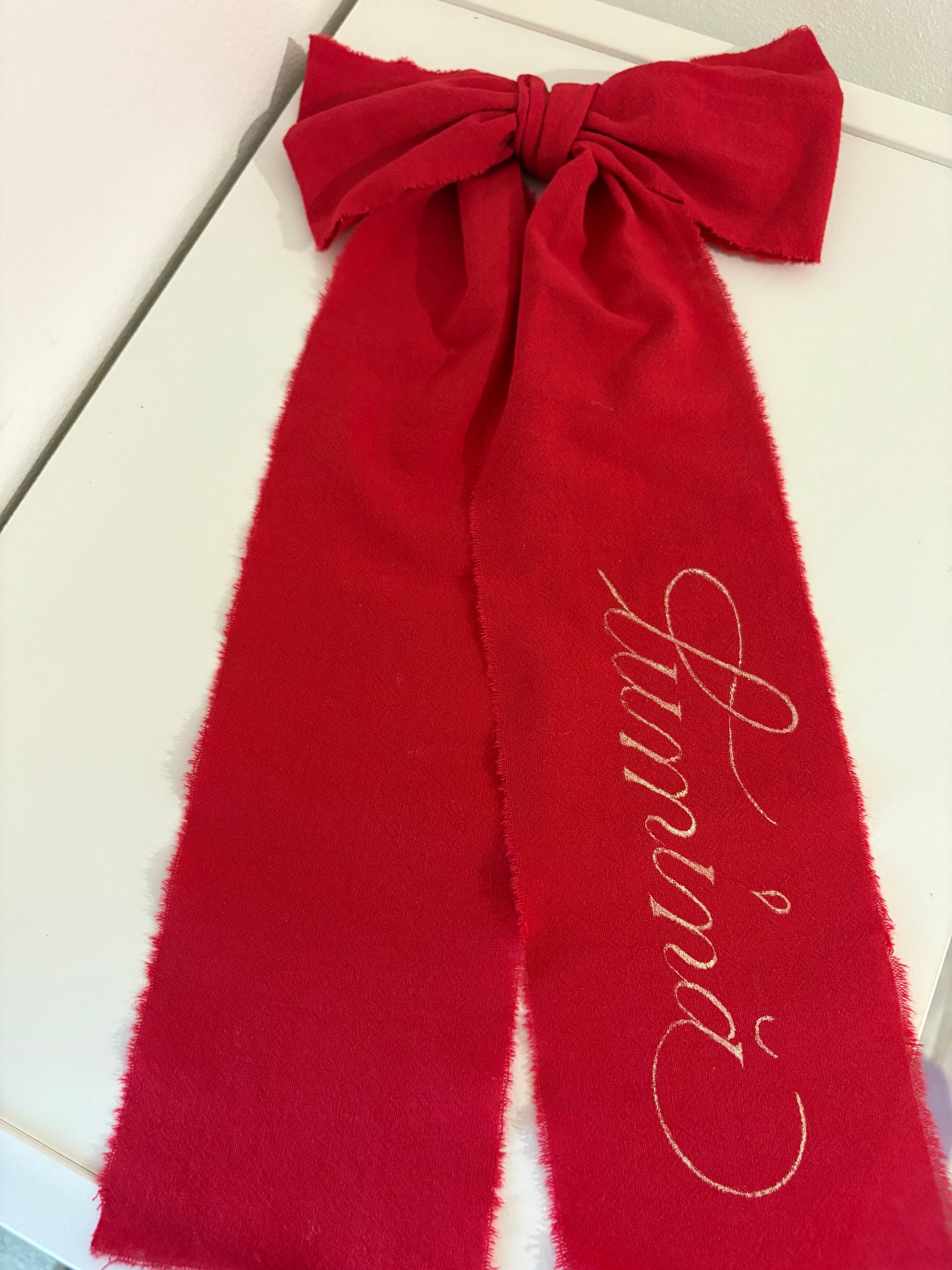 Fundita caligrafiata manual