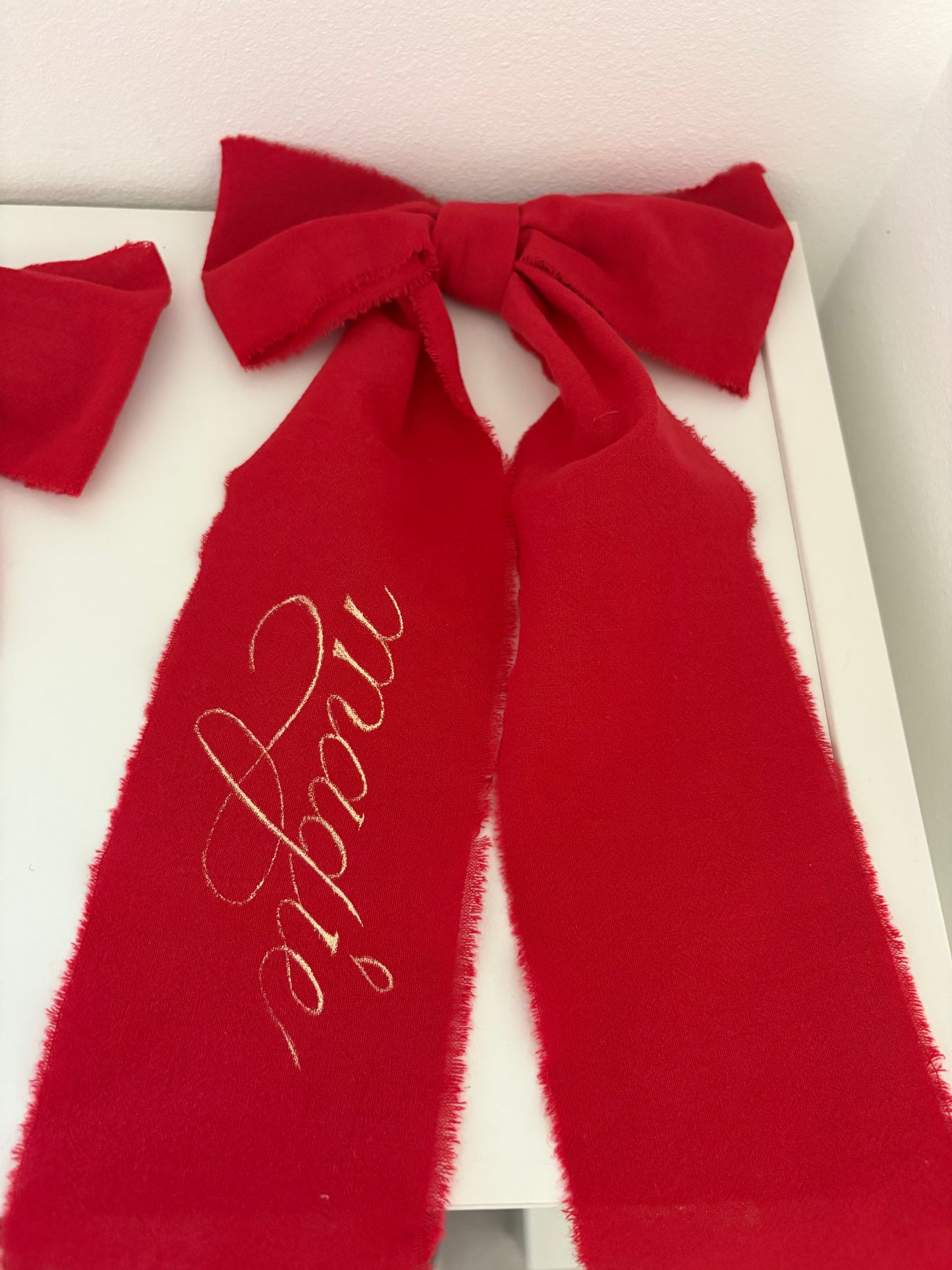 Fundita caligrafiata manual