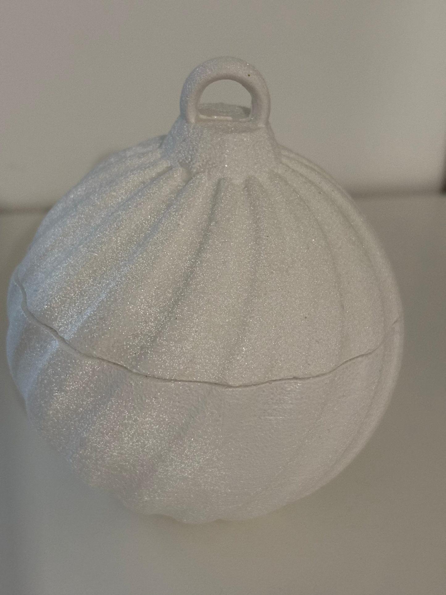 Editie limitata - Lumânare în glob ceramic sparkling