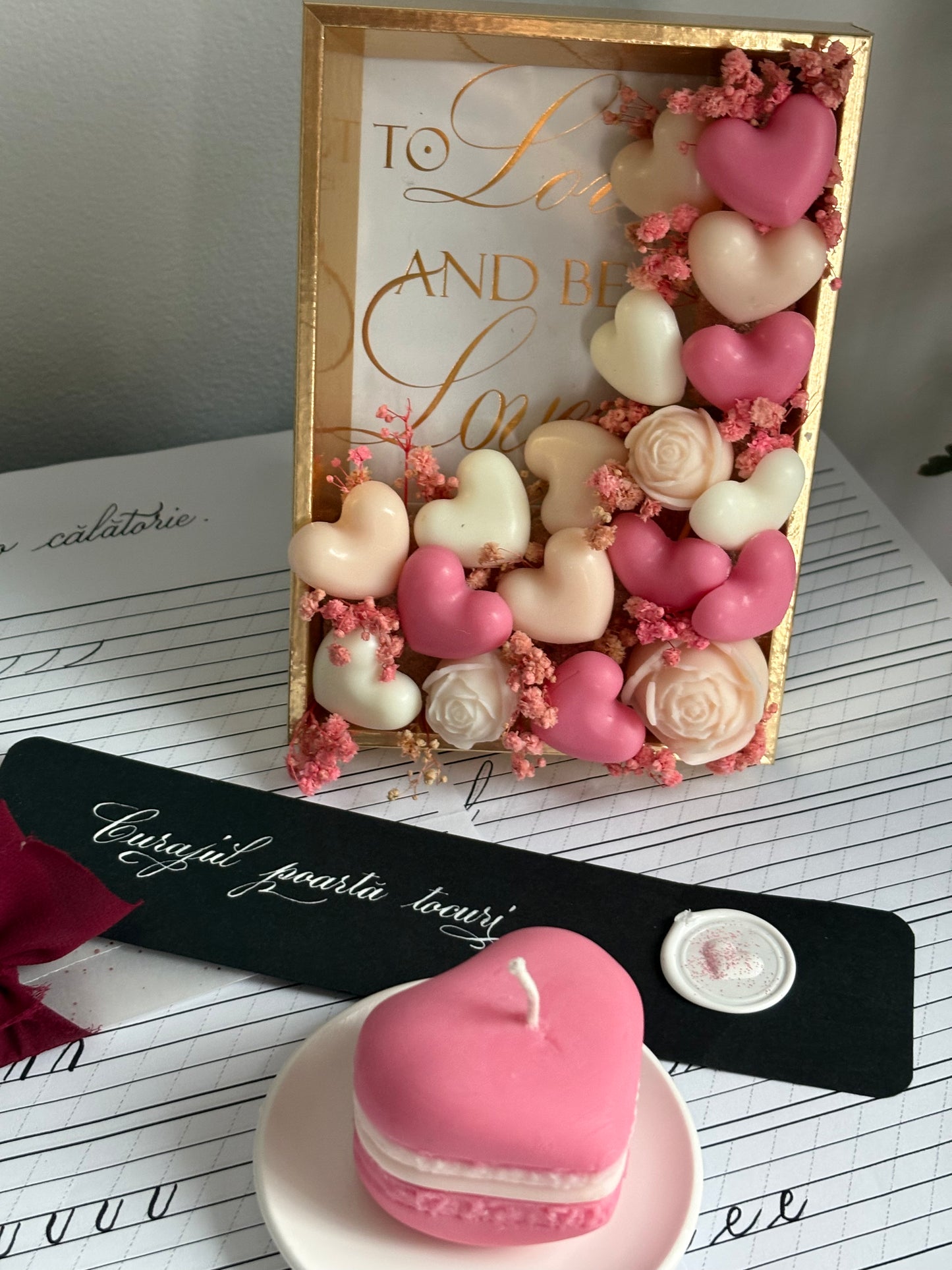 Mots d'amour - rama parfumata cu mesaj personalizat