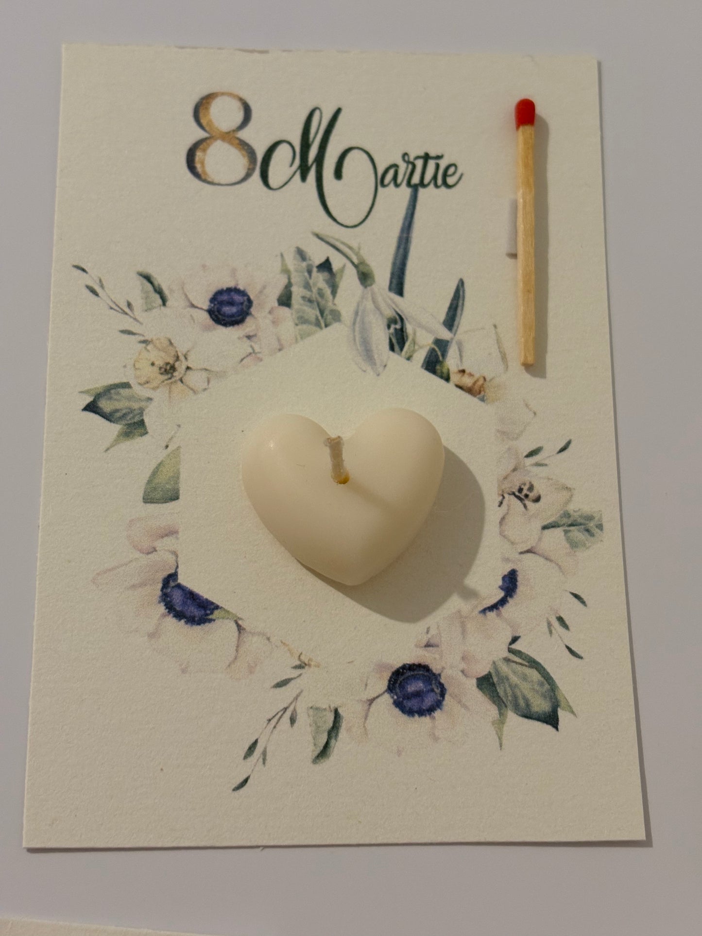 Martisor Felicitare Inima