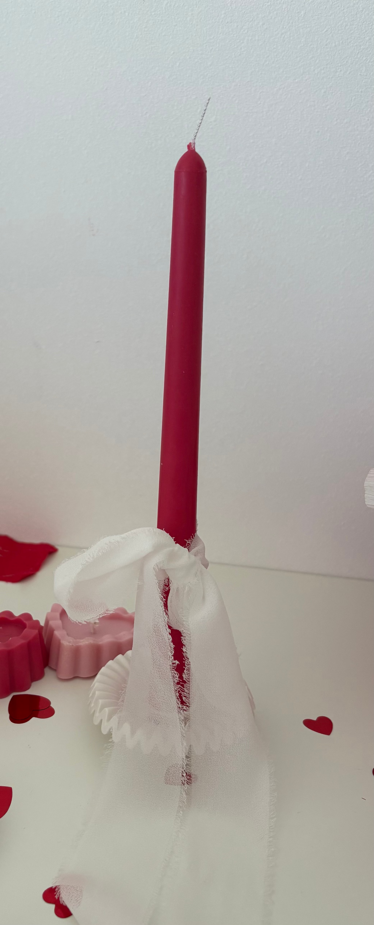 Suport ondulat tip sfenic pentru lumanari inalte