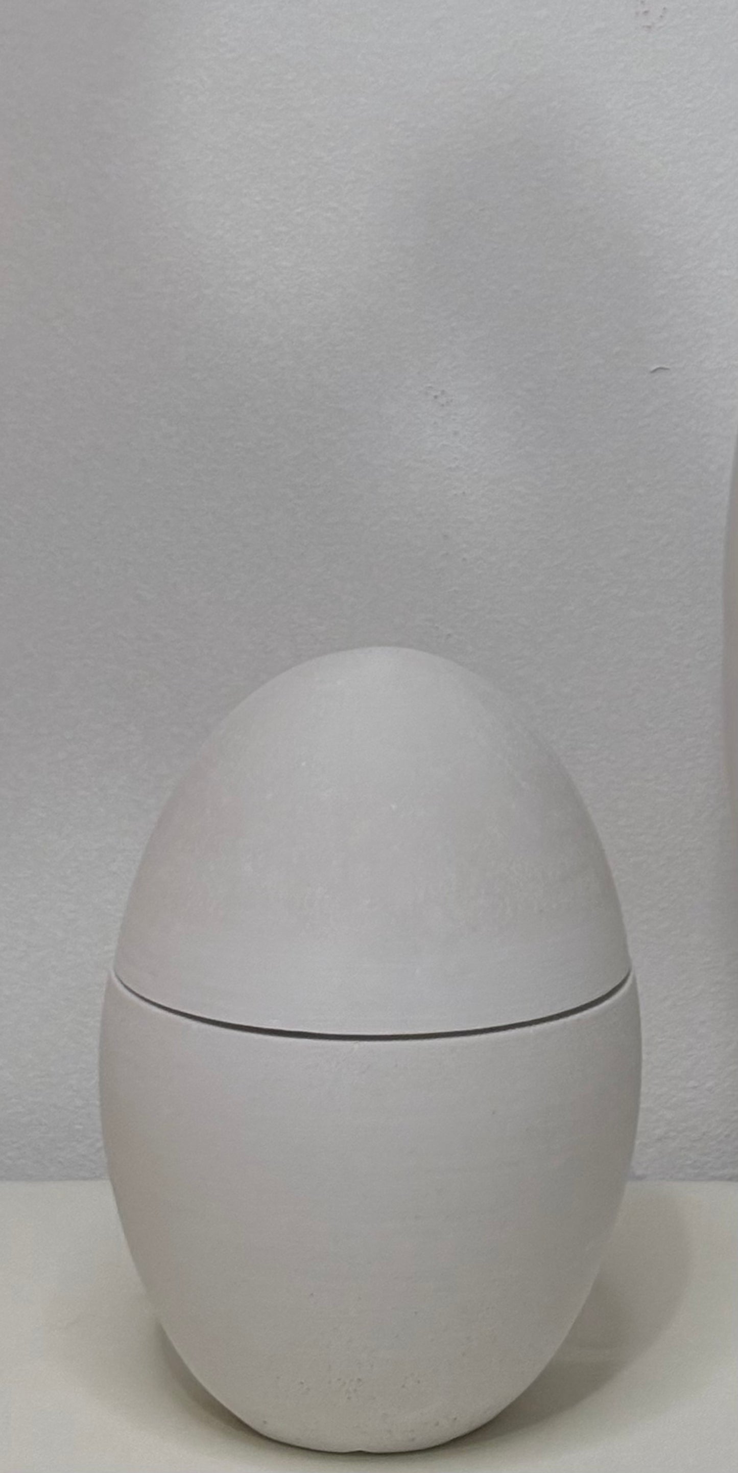 Ou ceramic lumanare