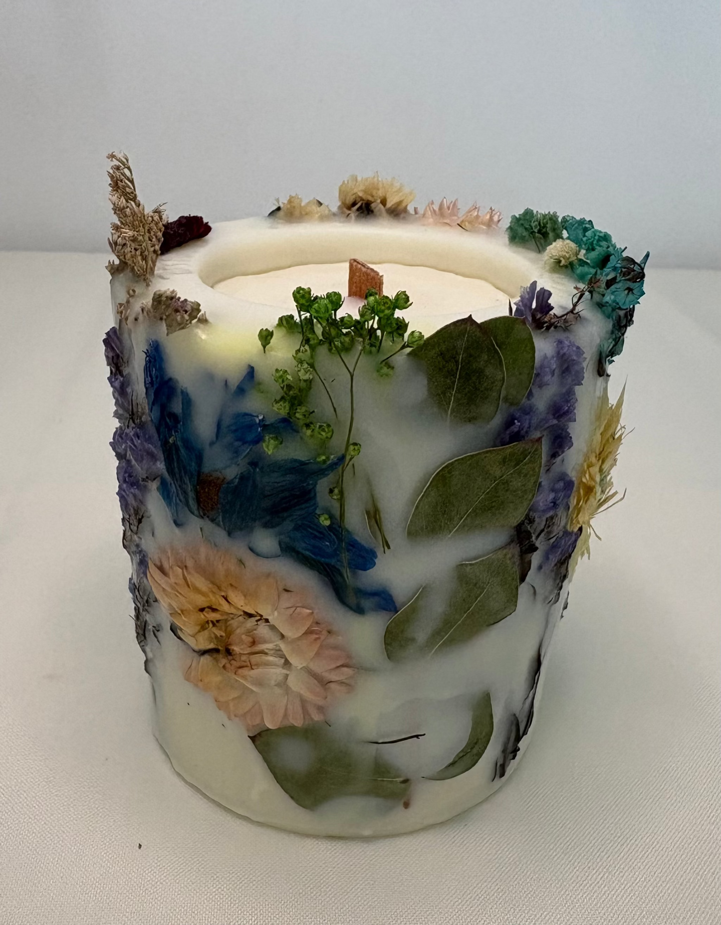 Reverie - Lumanare botanica cu fitil de lemn