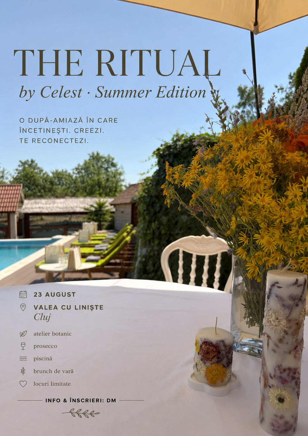 The Ritual by Celest last summer days  23.08.2026